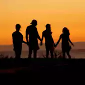 Family at Sundown