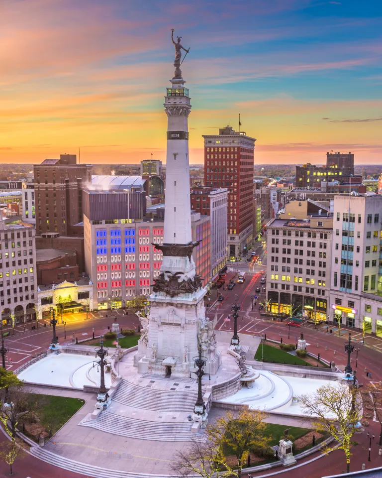 2024-Indiana-community-report-Downtown-Indy-Monument-Circle